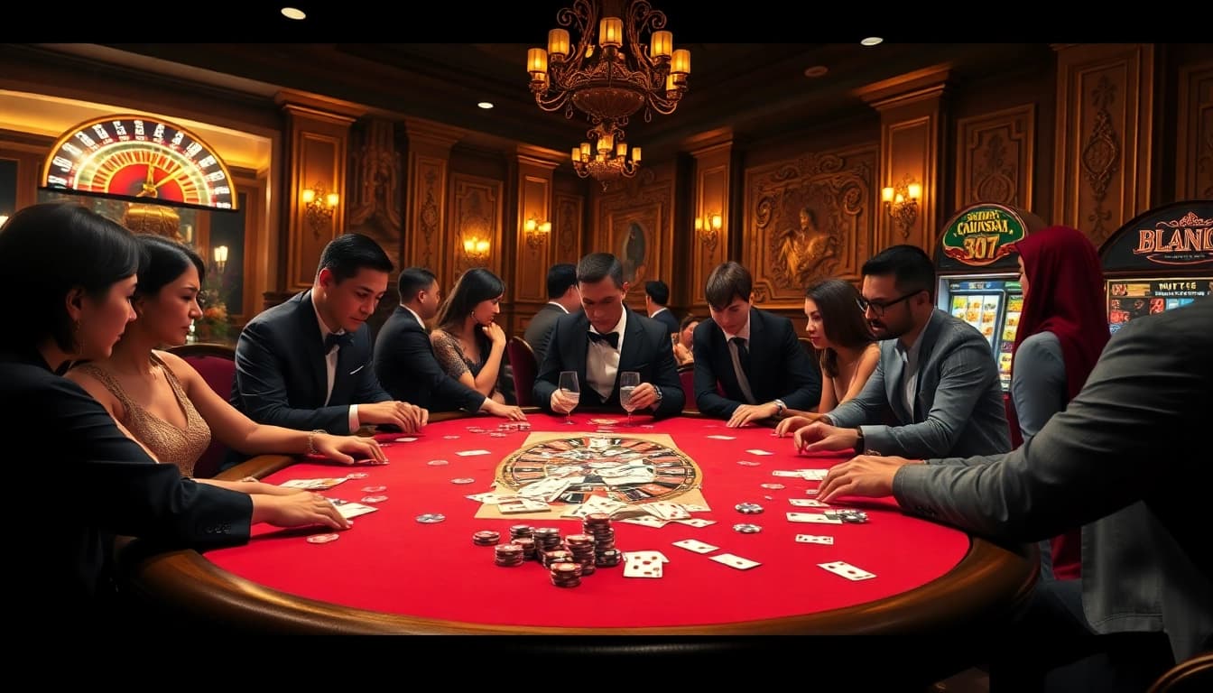 Play exciting games at https://sv66.hu.net/ with vibrant casino visuals of poker, roulette, and slot action.