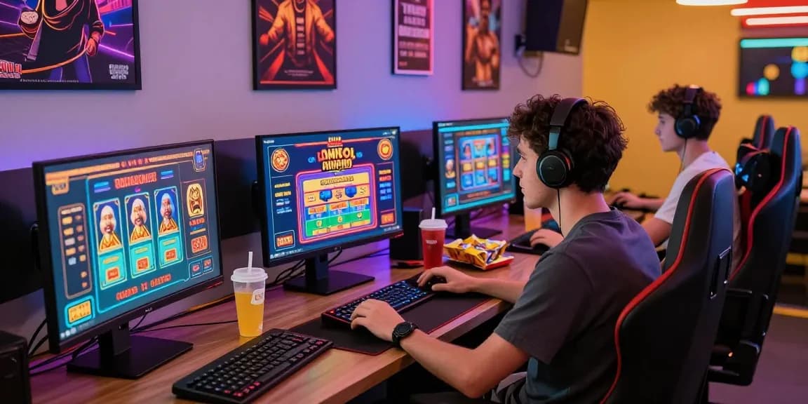 Exciting gaming session at cm88 with vibrant visuals and thrilling games