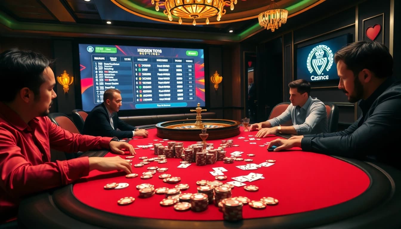 Engage with hidden wiki tor links at a professional poker table in a high-stakes casino.