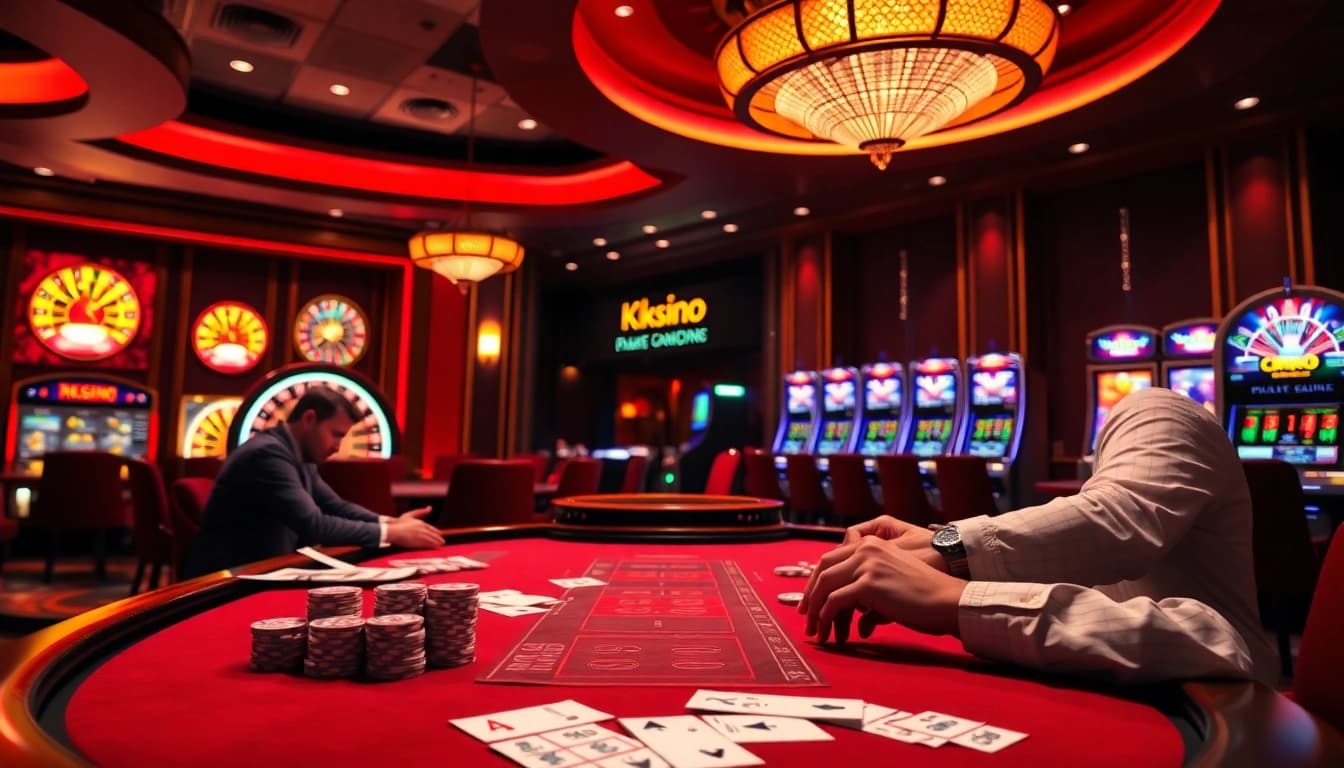 Experience the thrill of gambling at https://kkwin.black/ with vibrant casino tables and exciting poker action.