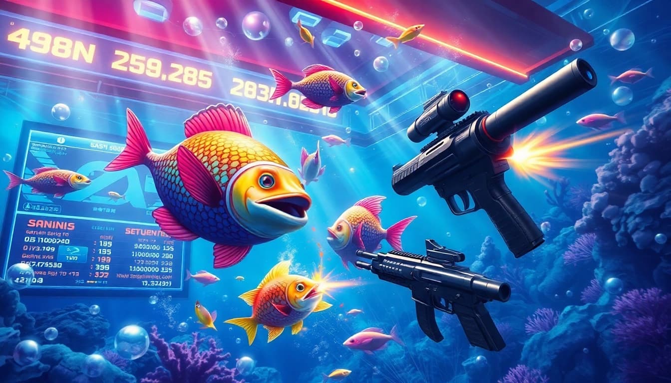 Bắn cá 69VN immerses players in a thrilling fishing game with colorful fish and engaging underwater graphics.
