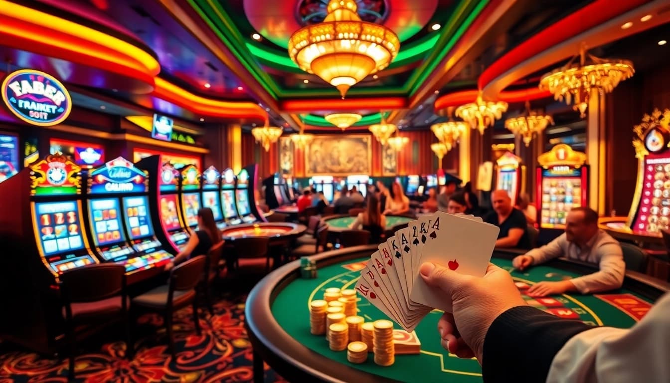 Engage in thrilling gambling at fabet with players enjoying vibrant casino games.