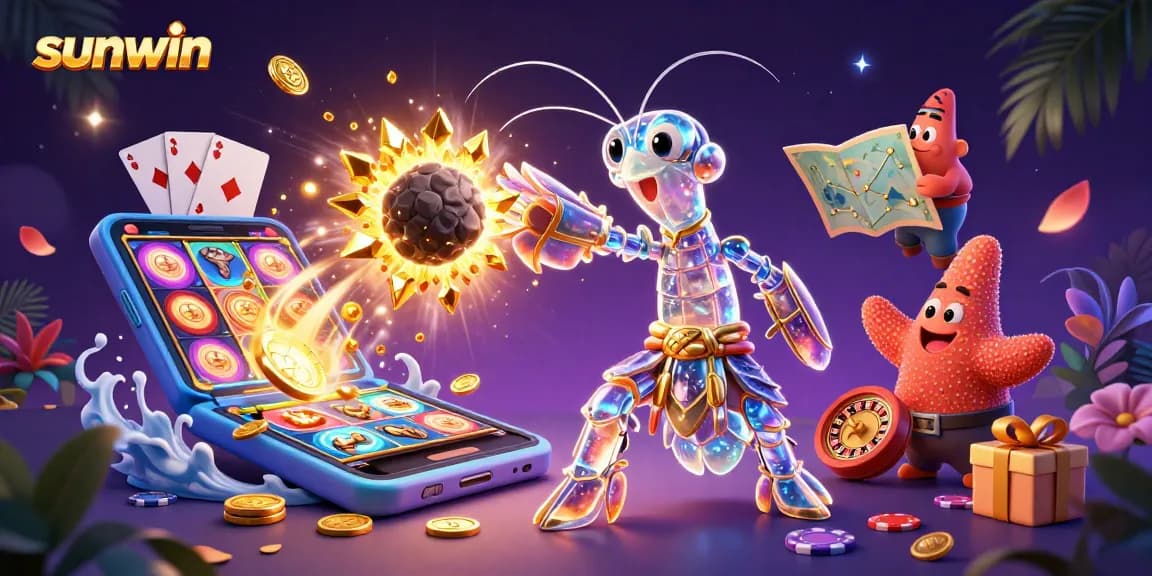 Experience epic wins with sunwin's vibrant cosmic casino adventure featuring slot games and treasure!