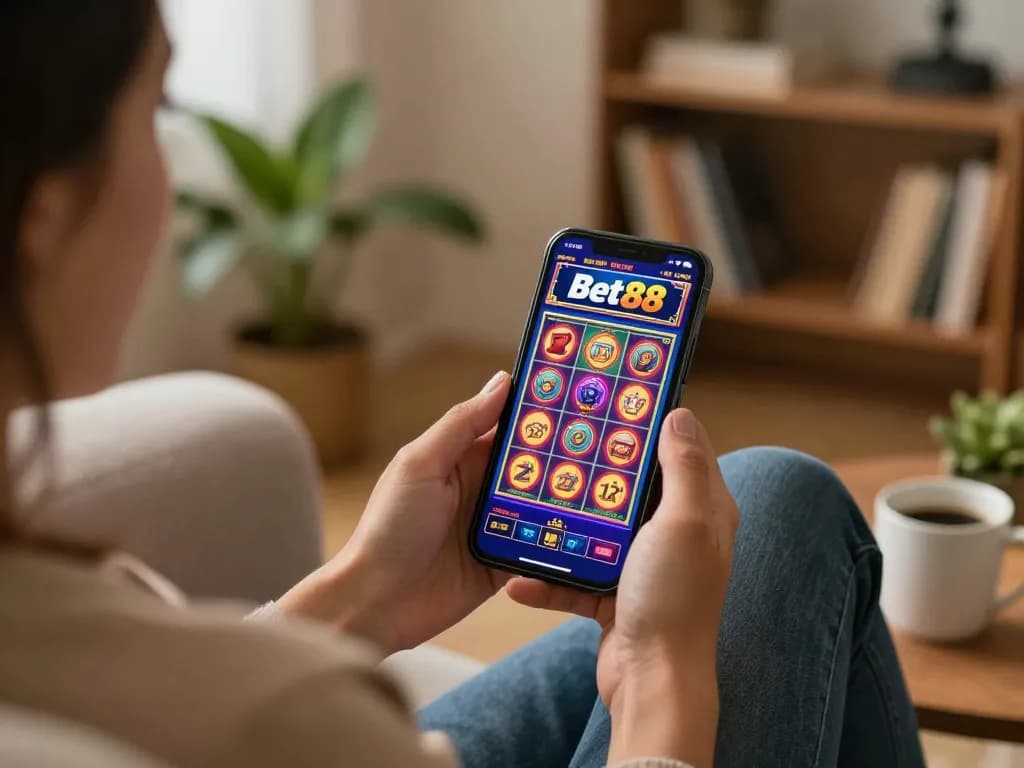 Experience thrilling gameplay on Bet88's mobile platform with immersive slots