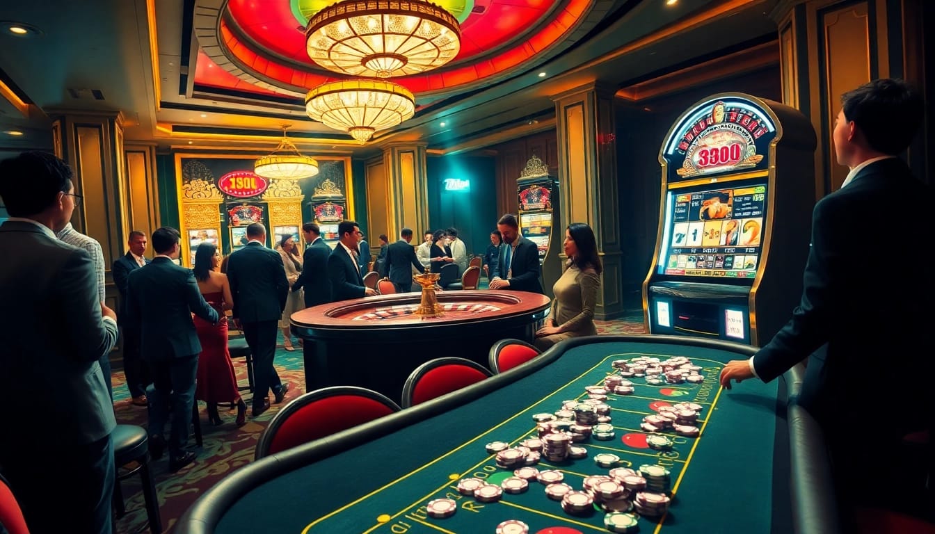 Experience the thrill of gambling at https://da88.navy/ while exploring a luxurious casino gaming atmosphere.