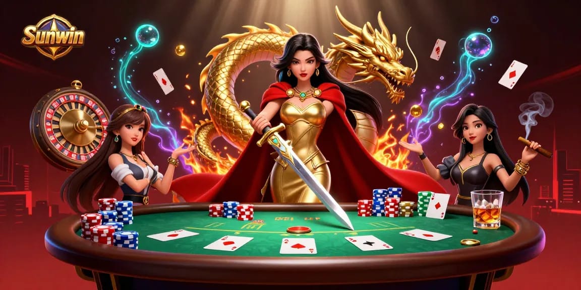 Engage in exhilarating gameplay at Sunwin with live casino excitement and a vibrant scene.
