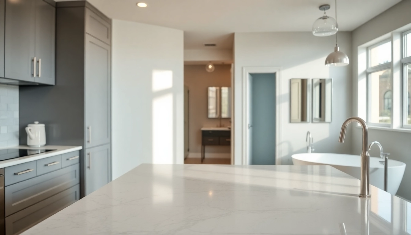 Revitalize your space with expert kitchen and bathroom renovation showcasing modern elegance.