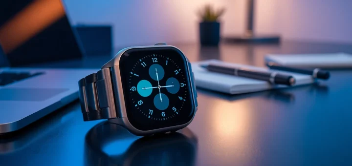 Apple Watch SE 2da generación mostrando su diseño elegante y su pantalla vibrante.