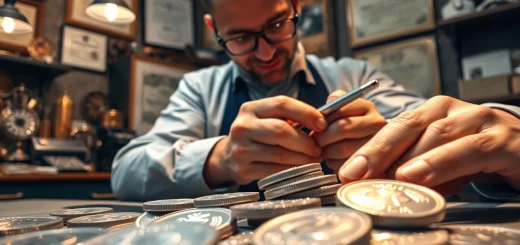 Valuta compro argento in un laboratorio professionale con strumenti eleganti.